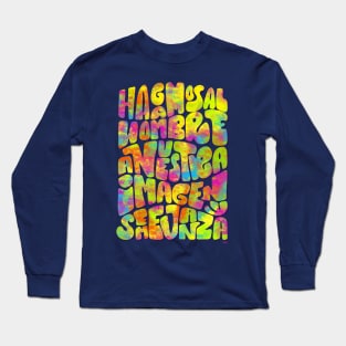 Hagamos al hombre a nuestra imagen y semejanza Gen 1 26 Long Sleeve T-Shirt